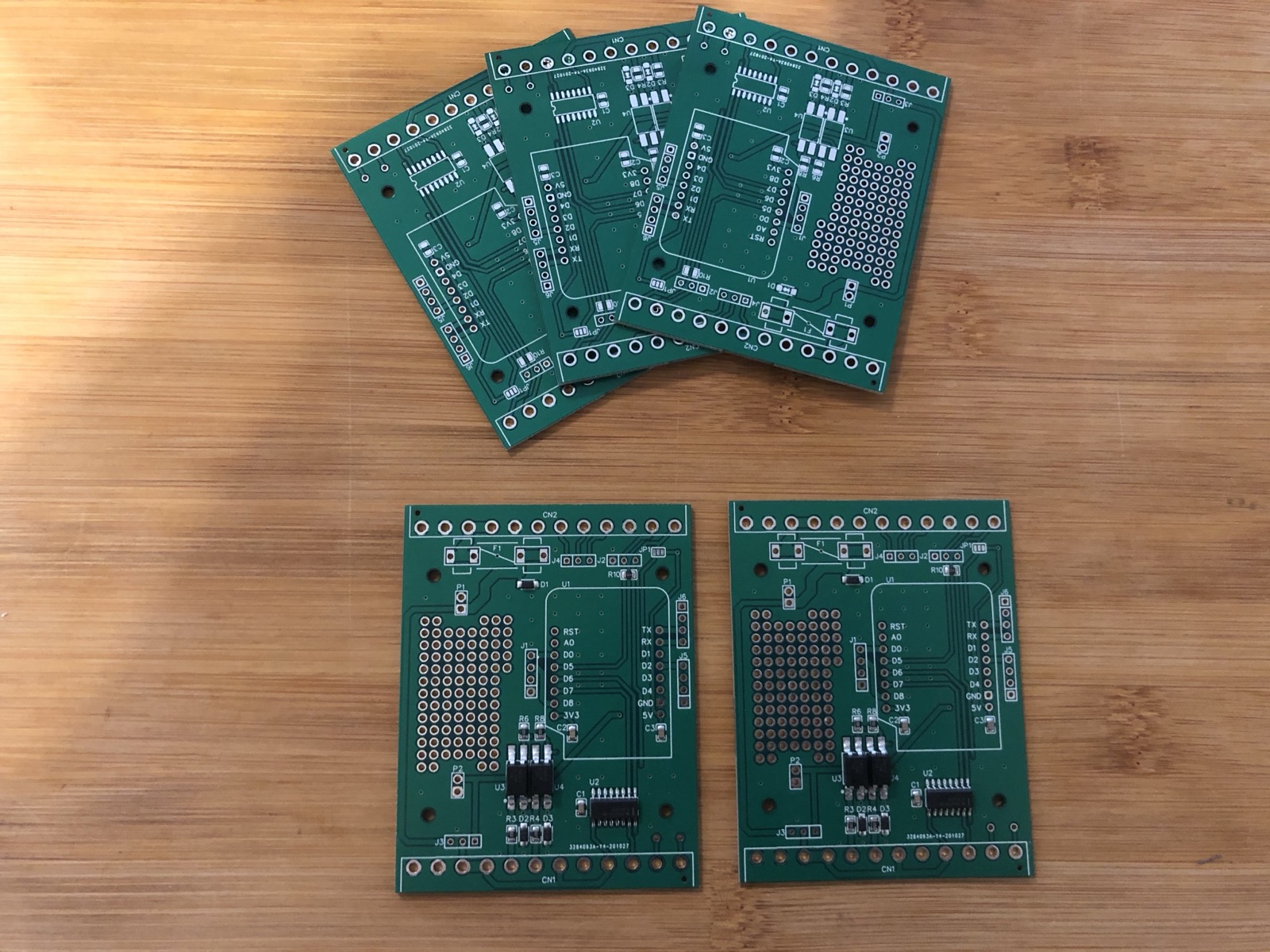 The bare base-module boards