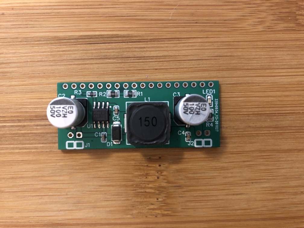 A single DC-DC converter board